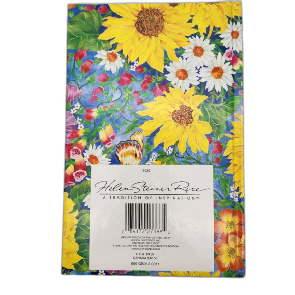 Pathway to Sunshine by Rice, Helen Steiner 1992 Hardcover Journal with Prayers - Picture 2 of 7